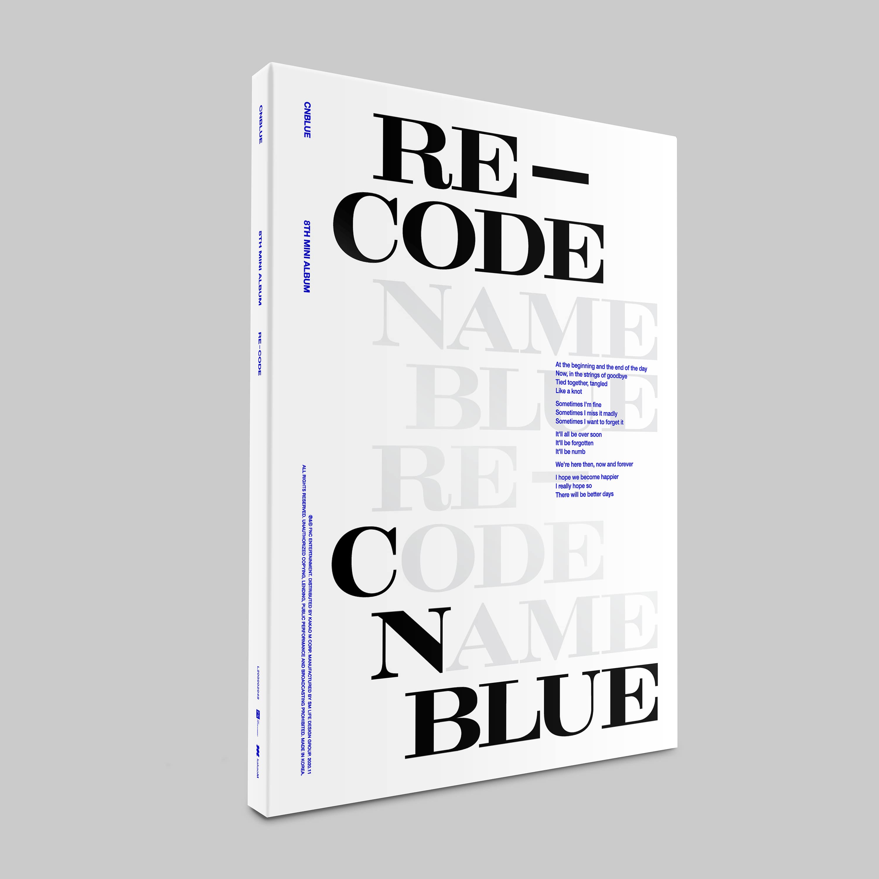 CNBLUE - RE-CODE (8TH MINI ALBUM) SPECIAL VER.