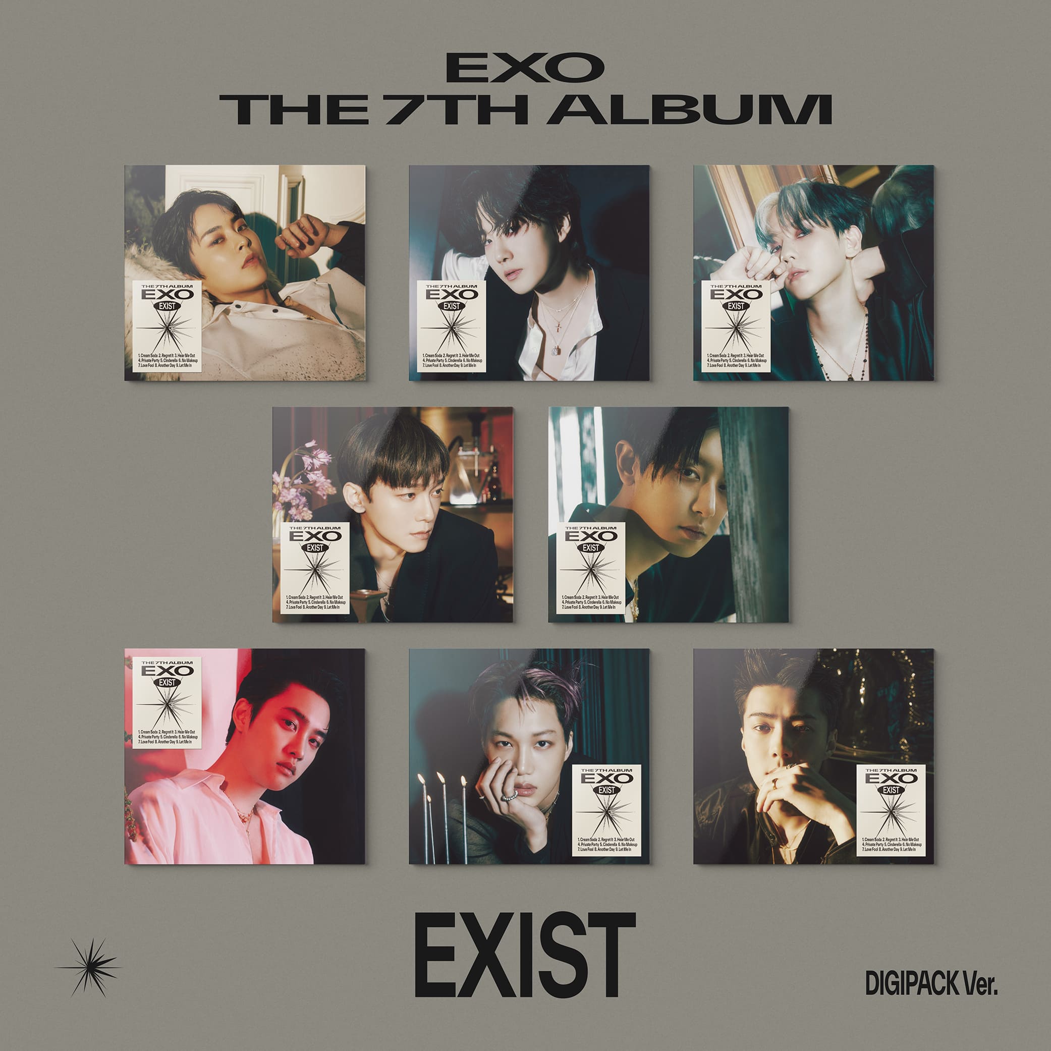 EXO 7th Album [EXIST] (Digipack Ver.)