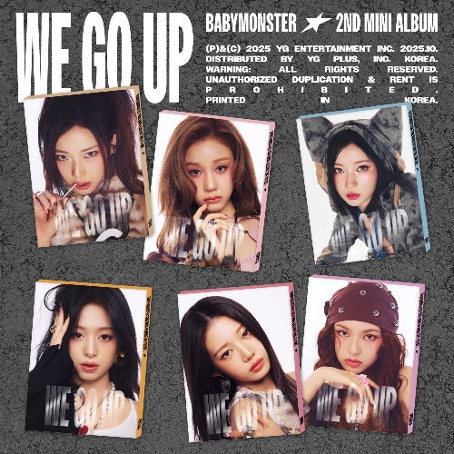 BABYMONSTER 2nd MINI ALBUM [WE GO UP] (PATTERN Ver.)