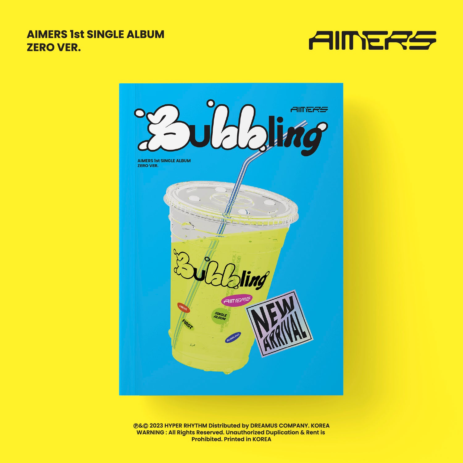 AIMERS 1st Single Album [Bubbling]