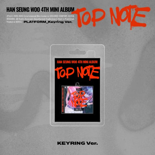 HAN SEUNG WOO 4th Mini Album [TOP NOTE] (PLATFORM_Keyring Ver.)