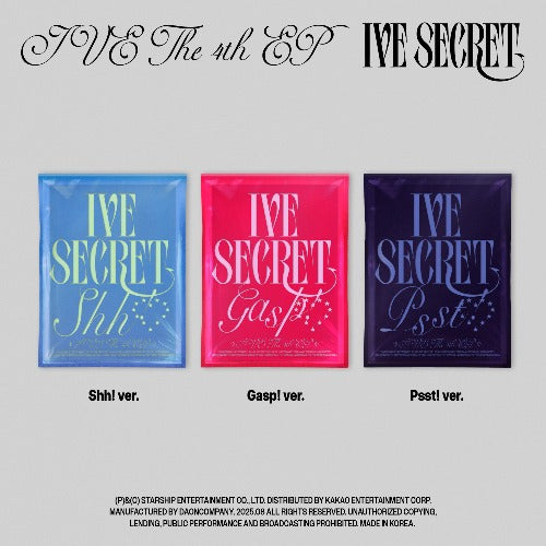 IVE 4th EP Album [IVE SECRET]