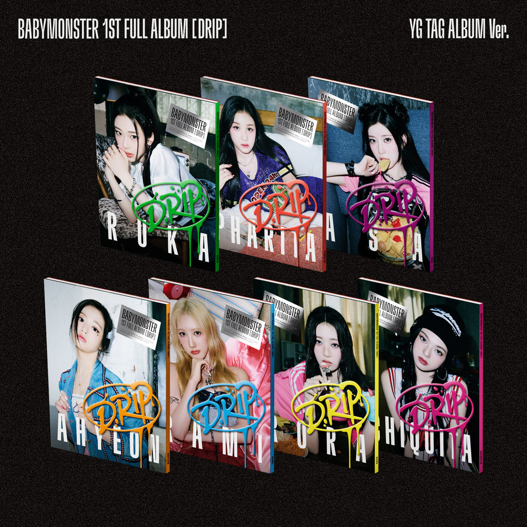 BABYMONSTER - 1ST FULL ALBUM [DRIP] YG TAG ALBUMS VER.