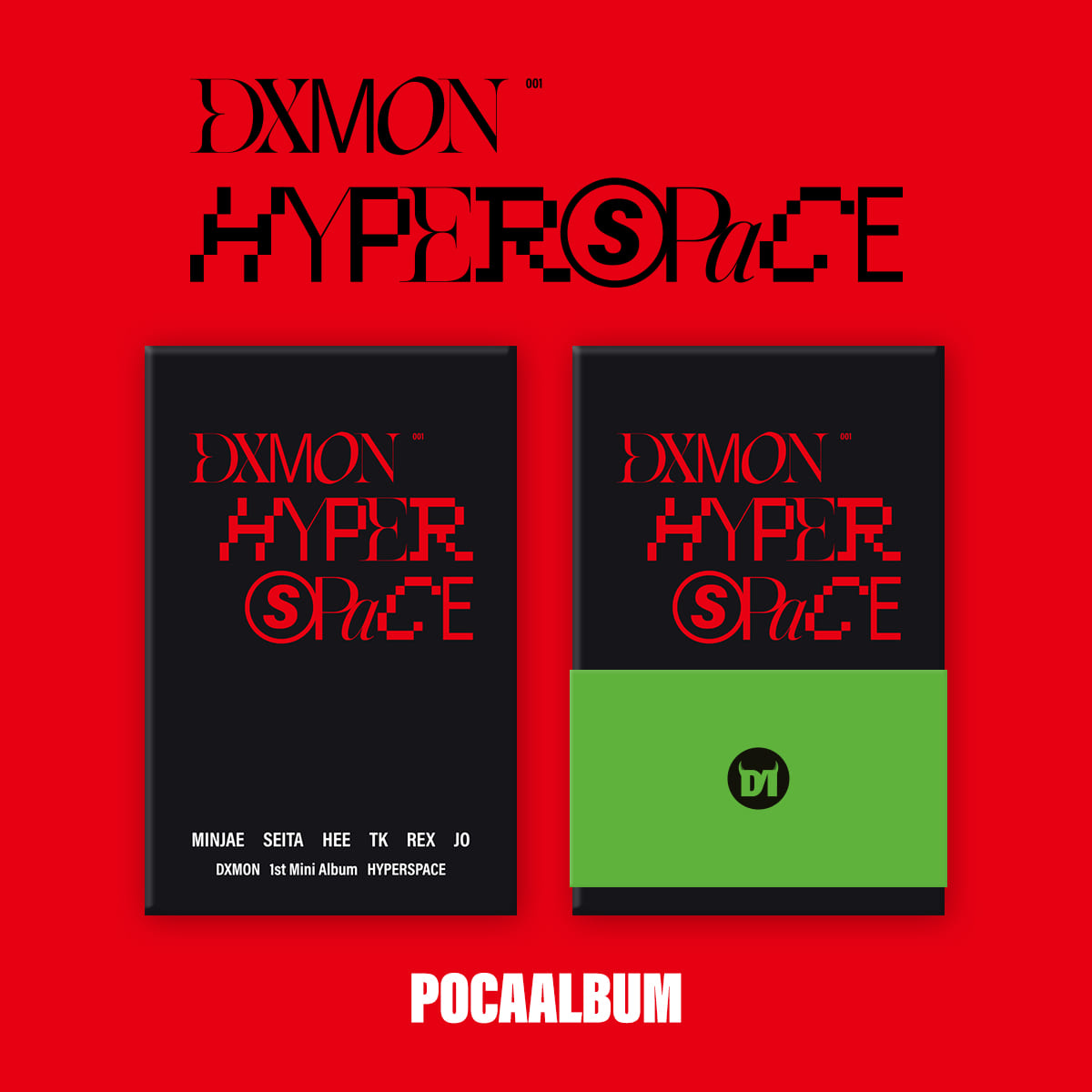DXMON 1st Mini Album [HYPERSPACE] (POCAALBUM Ver.)