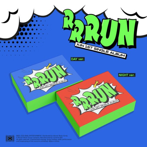 X:IN 1st Single Album RRRUN
