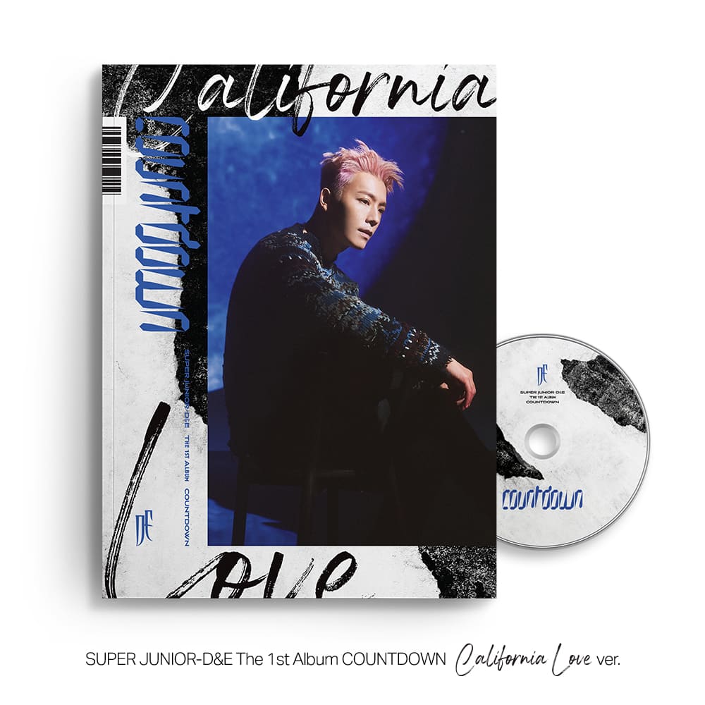 Super Junior D&E 1st Album [COUNTDOWN] (California Love Ver.)