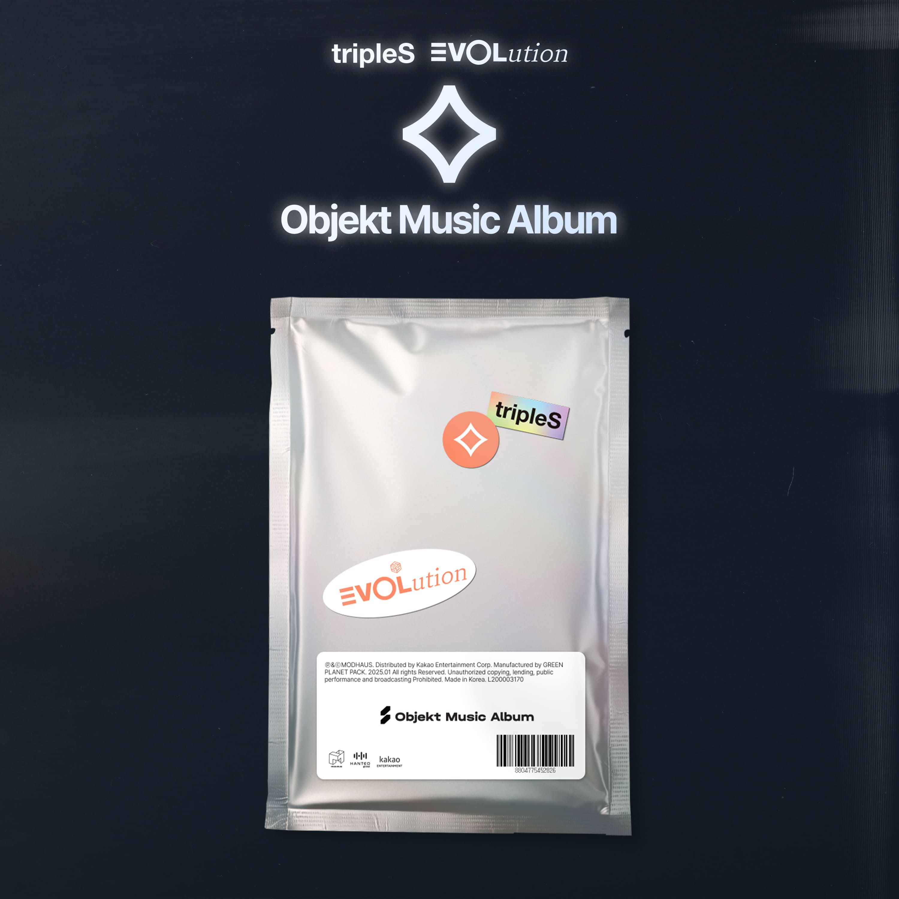 tripleS Mini Album [EVOLution <⟡> (Mujuk)] (Objekt Music Album)