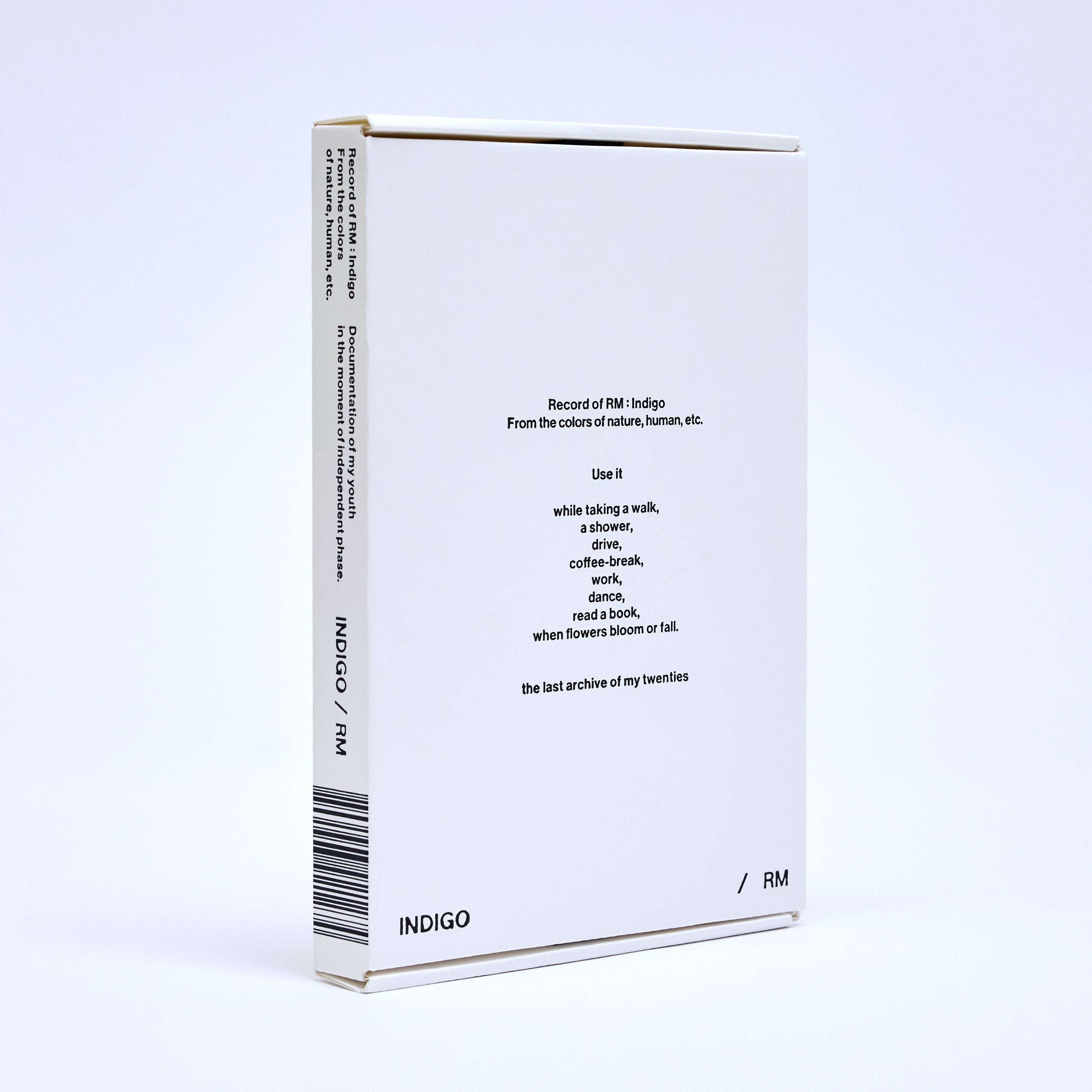 RM 1st Album [Indigo] (Book Edition)