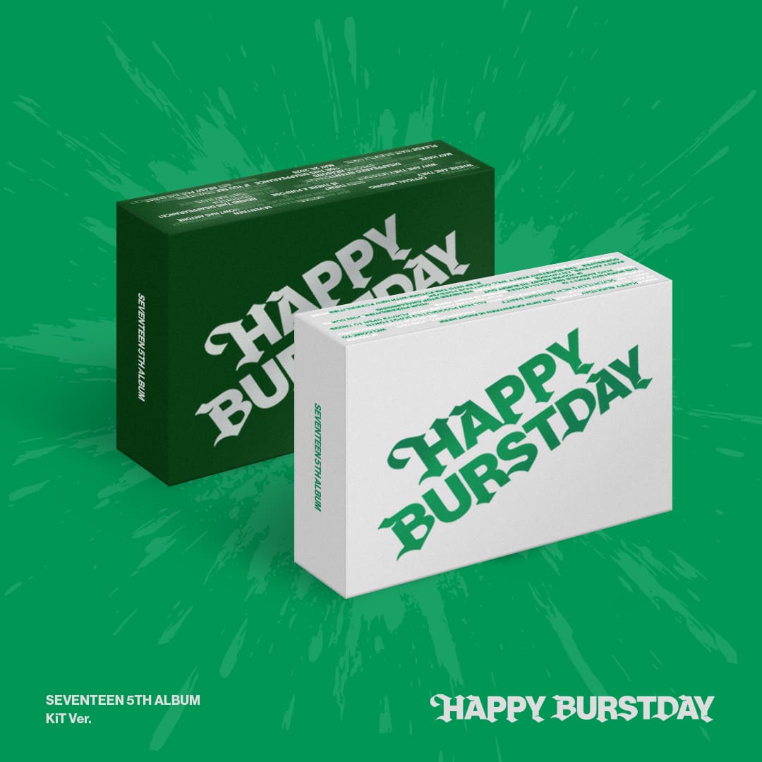 SEVENTEEN 5th Album [HAPPY BURSTDAY] (KiT Ver.)