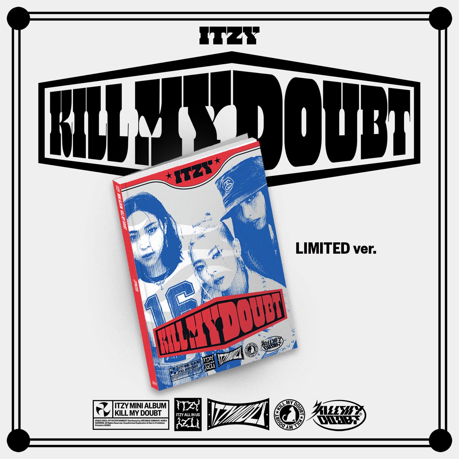 ITZY 7th Mini Album [KILL MY DOUBT] (LIMITED Ver.)