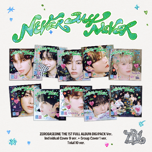 ZEROBASEONE 1st Full Album [NEVER SAY NEVER] (DIGIPACK Ver.)