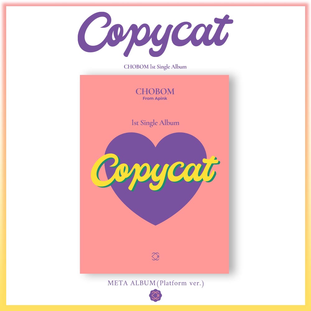 Apink CHOBOM 1st Single Album [Copycat] (META Album) (Platform Ver.)