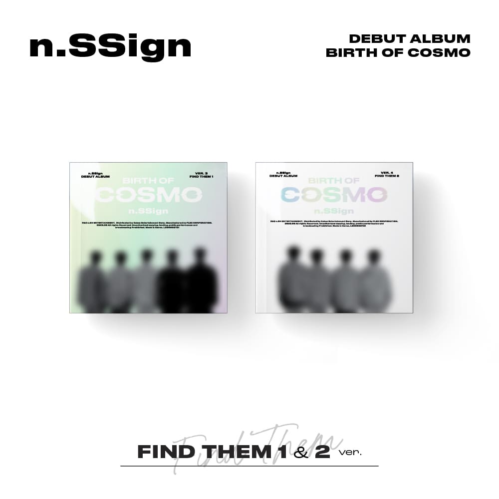 n.SSign DEBUT ALBUM – BIRTH OF COSMO (FIND THEM Ver.)