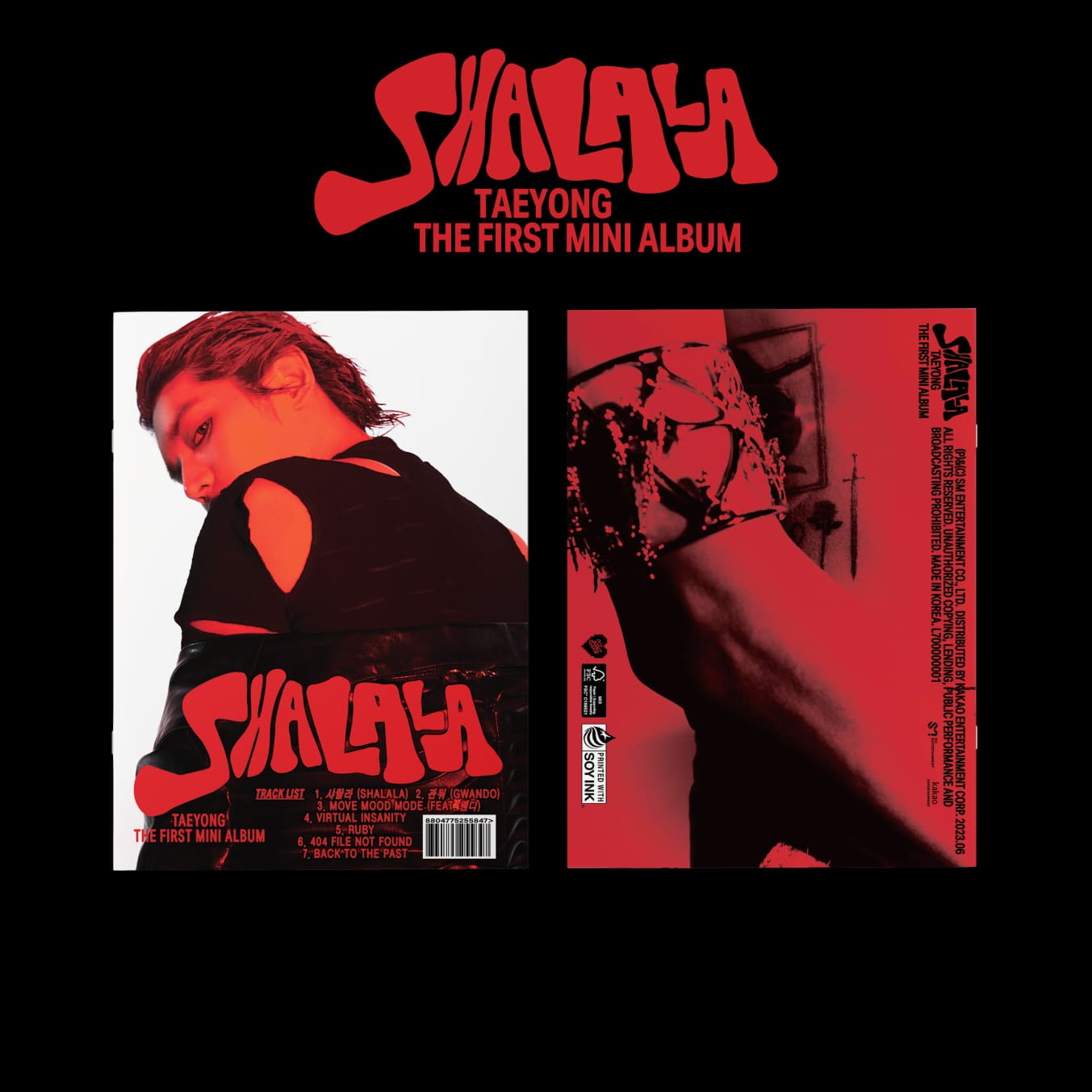 TAEYONG (NCT) 1st Mini Album [SHALALA] (Thorn Ver.)