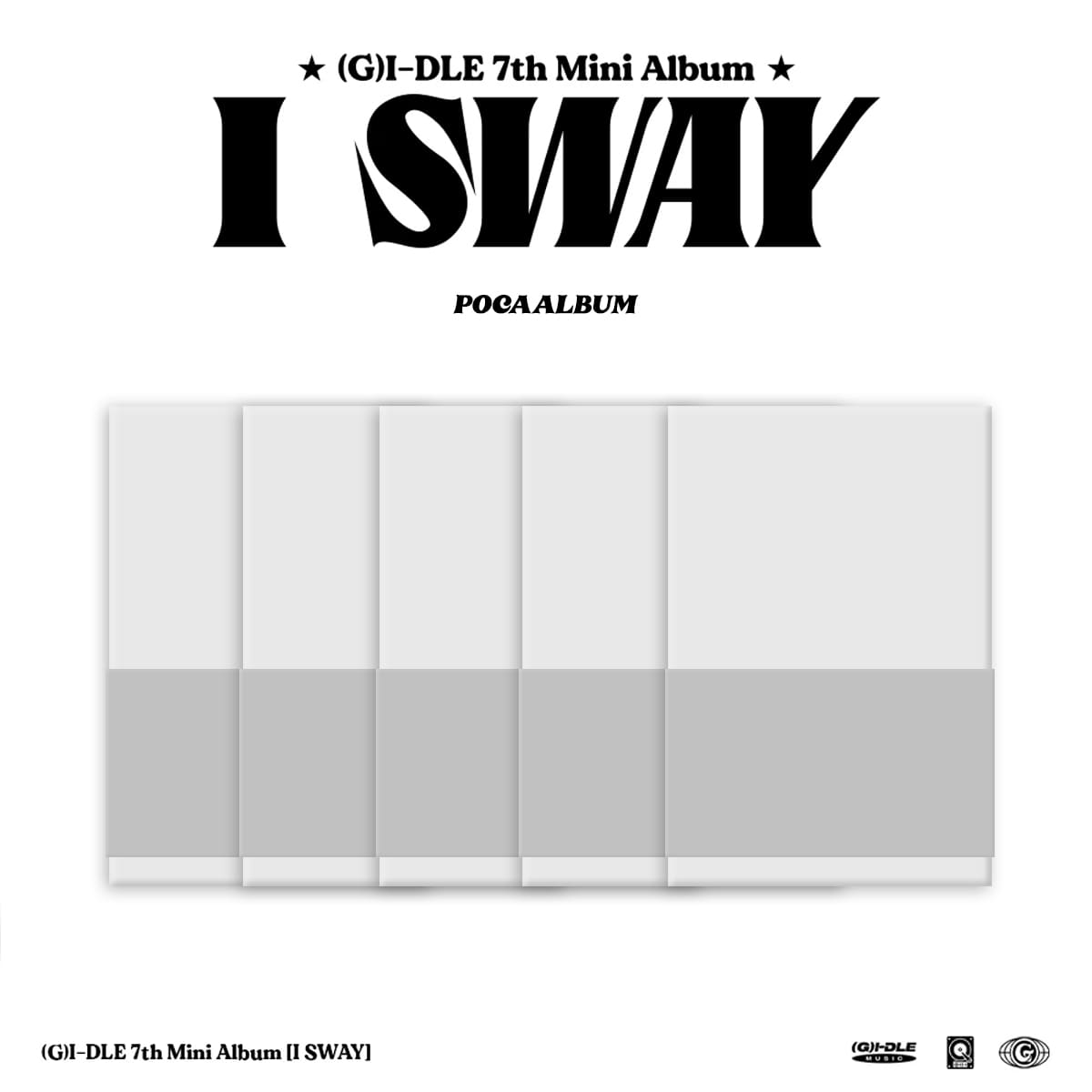 (G)I-DLE 7th Mini Album [I SWAY] (POCA ALBUM Ver.)