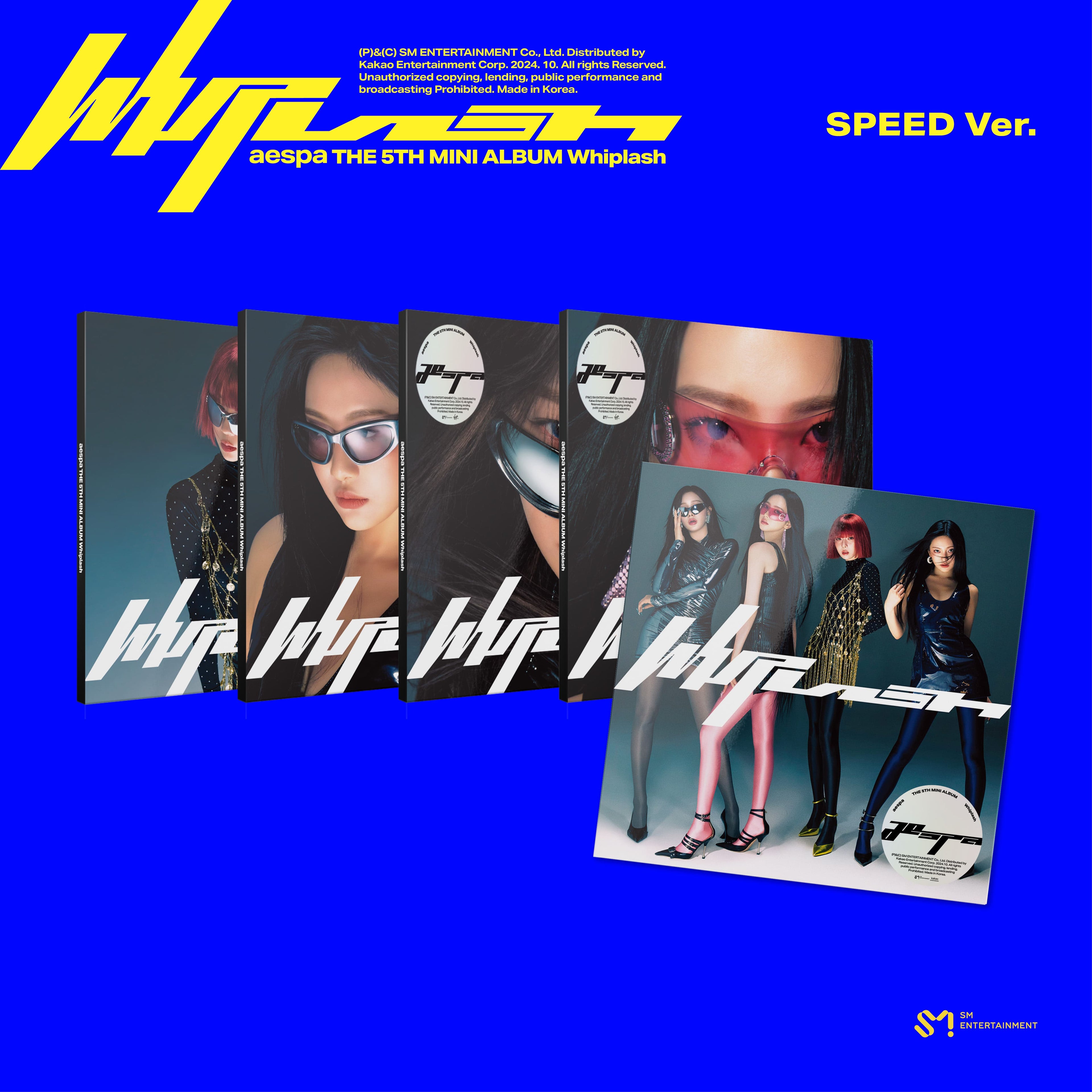 aespa - [WHIPLASH] (5TH MINI ALBUM) (SPEED VER.)