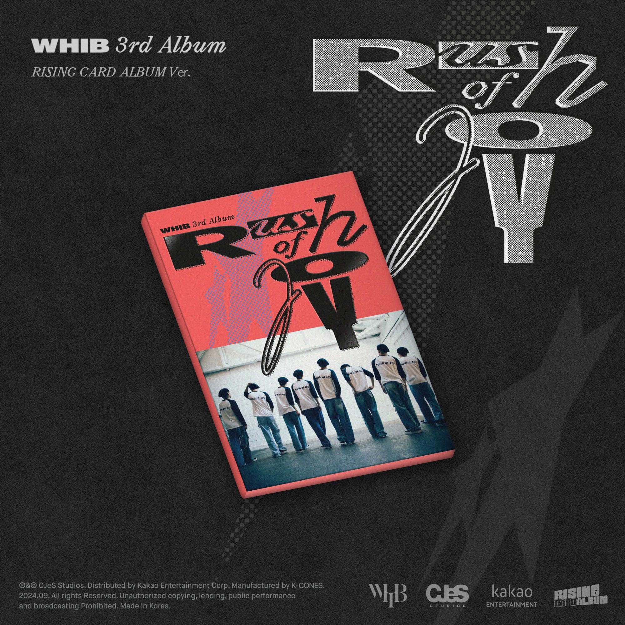 WHIB 3rd Single Album [Rush of Joy] (RISING Ver.)