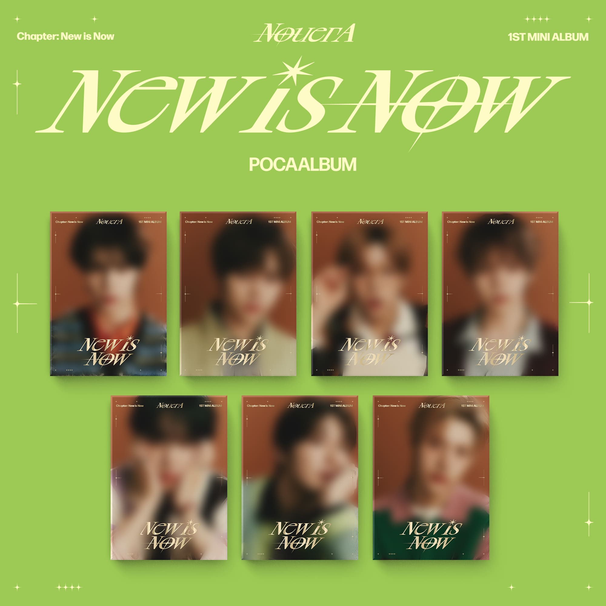 NouerA 1st Mini Album [Chapter : New is Now] (POCA)