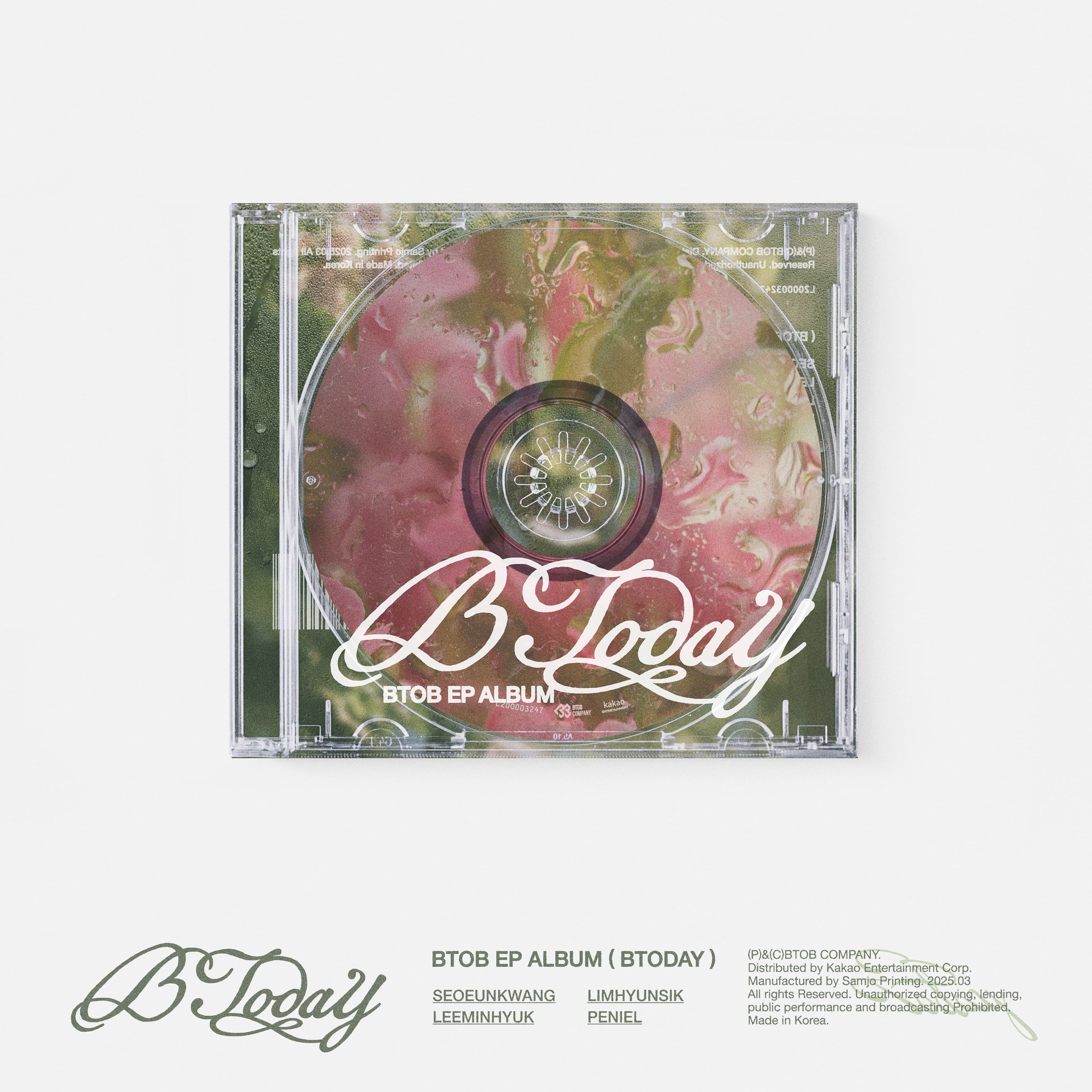 BTOB 13th Mini Album [BTODAY] (Jewel Case Ver.)