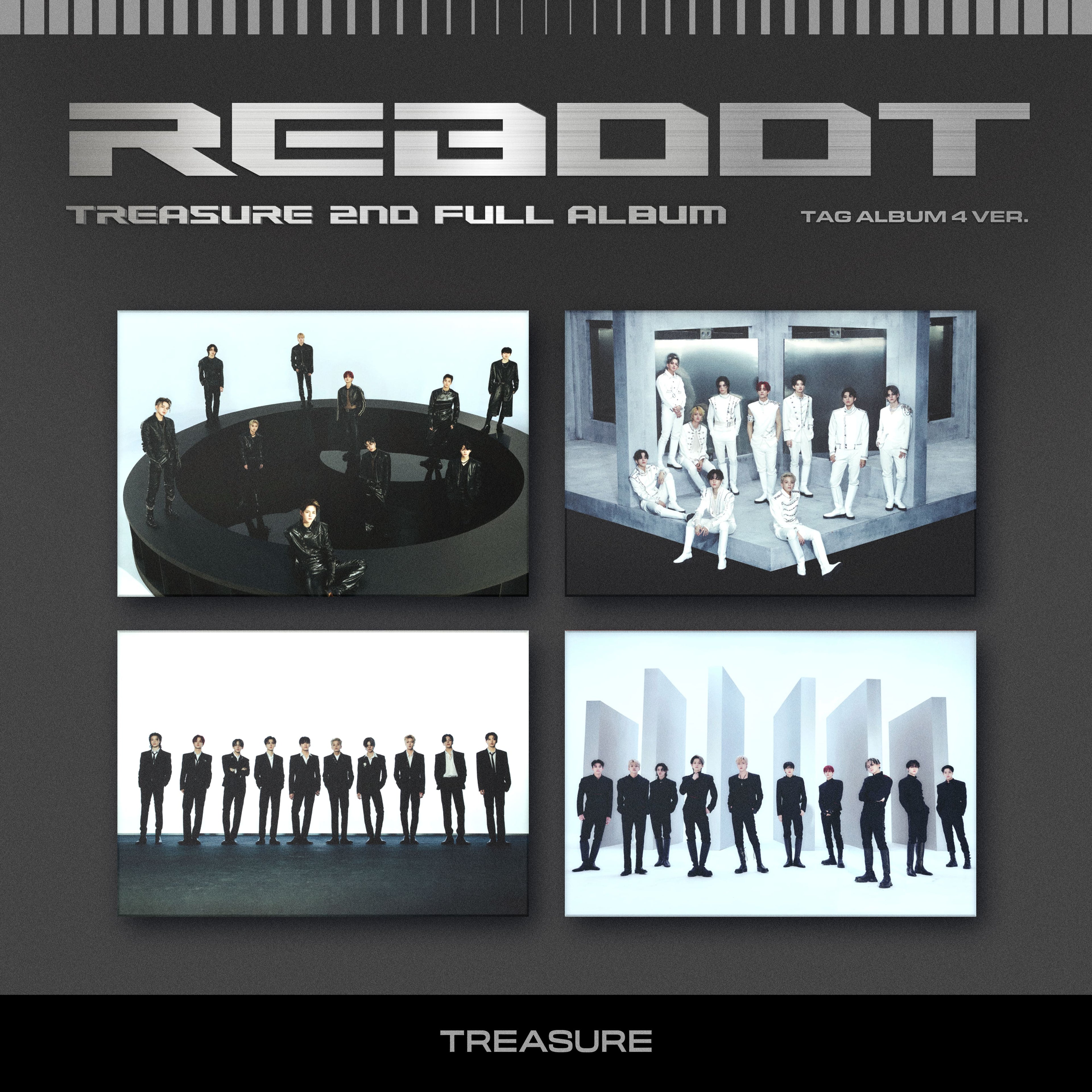 TREASURE 2nd Full Album [REBOOT] (YG TAG ALBUM Ver.)