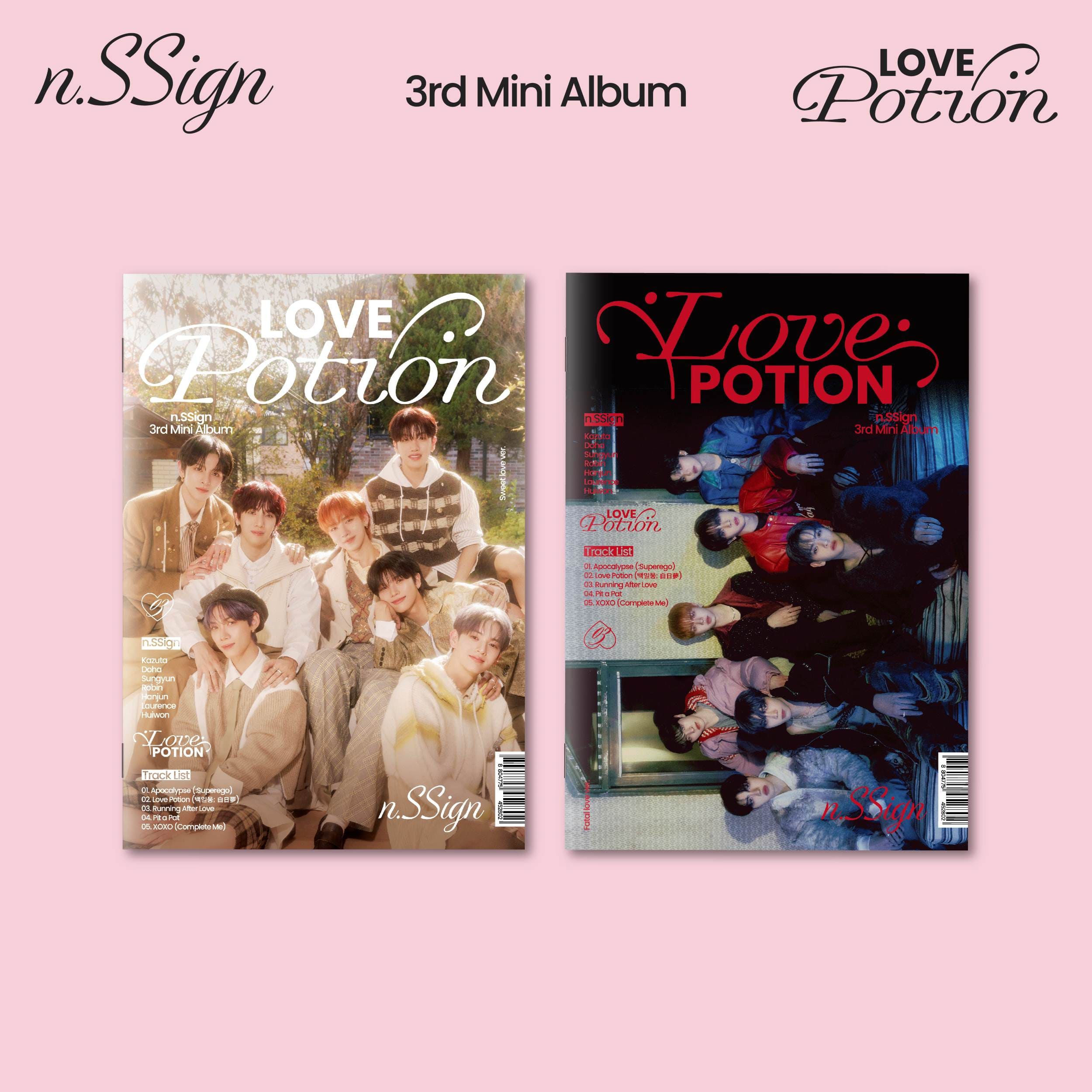 n.SSign 3rd Mini Album [Love Potion]