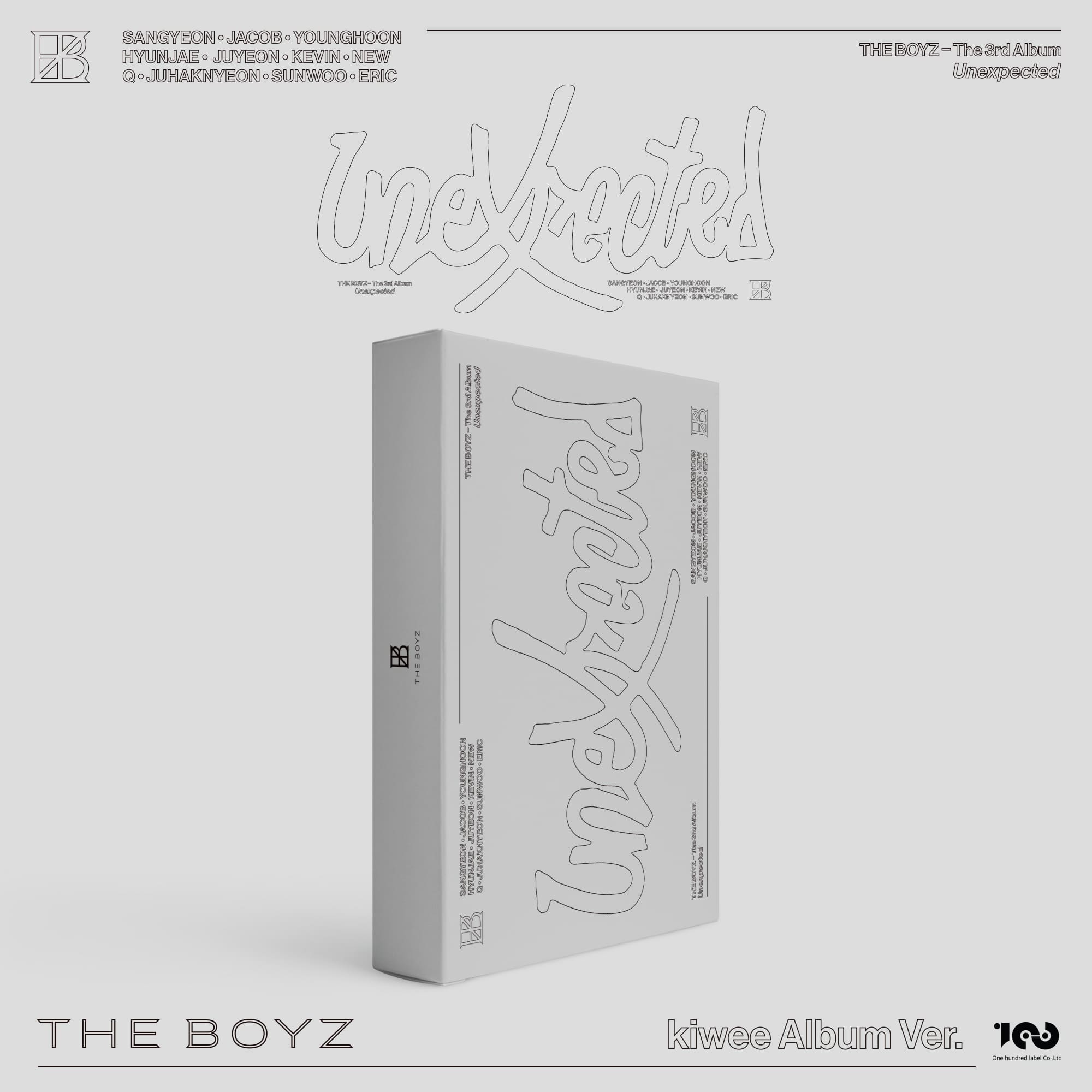 THE BOYZ 3rd Full Album [Unexpected] (kiwee Album Ver.)