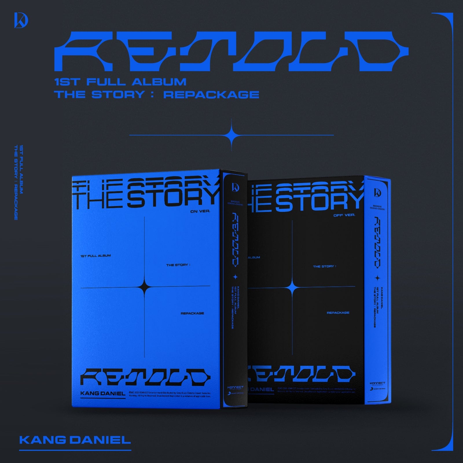 Kang Daniel 1st Full Album Repackage [Retold]