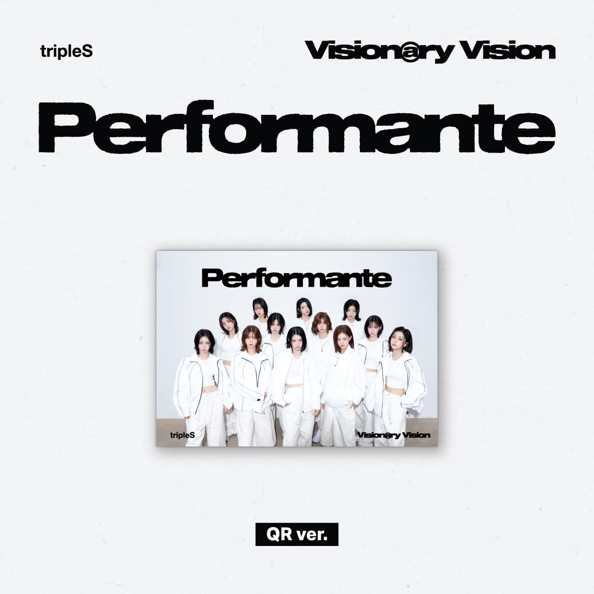 tripleS Visionary Vision 1st Full Album [Performante] (QR Ver.)