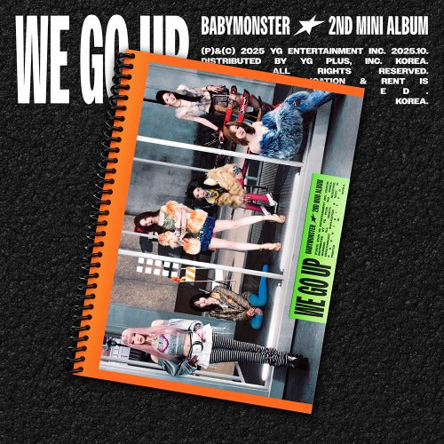 BABYMONSTER 2nd MINI ALBUM [WE GO UP] (GO Ver.)