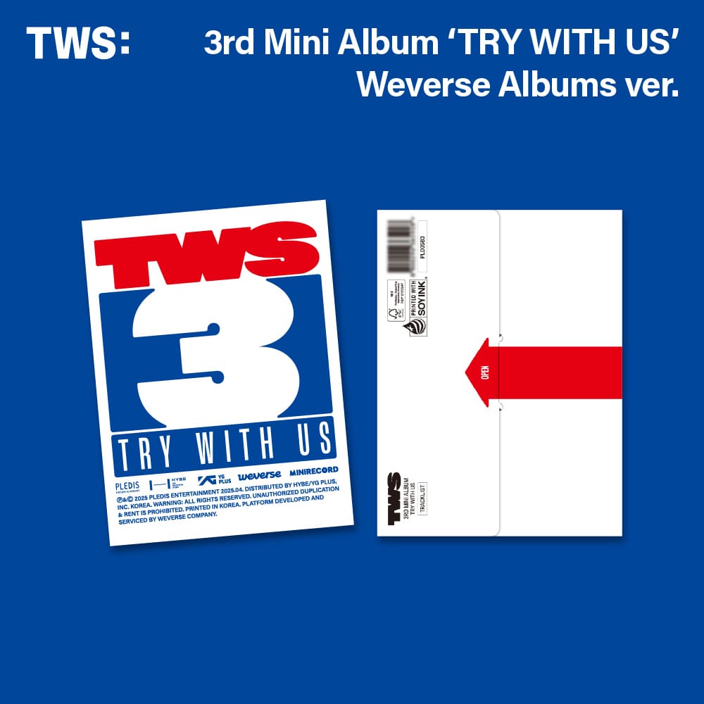TWS 3rd Mini Album [TRY WITH US] (Weverse Albums Ver.)