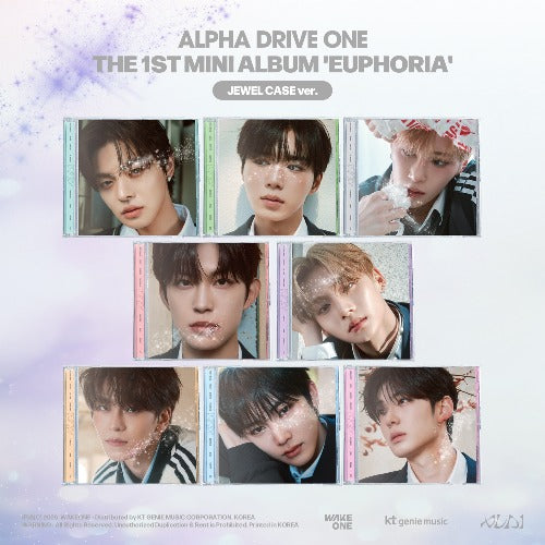 ALPHA DRIVE ONE 1st Mini Album [EUPHORIA] (JEWEL CASE Ver.)