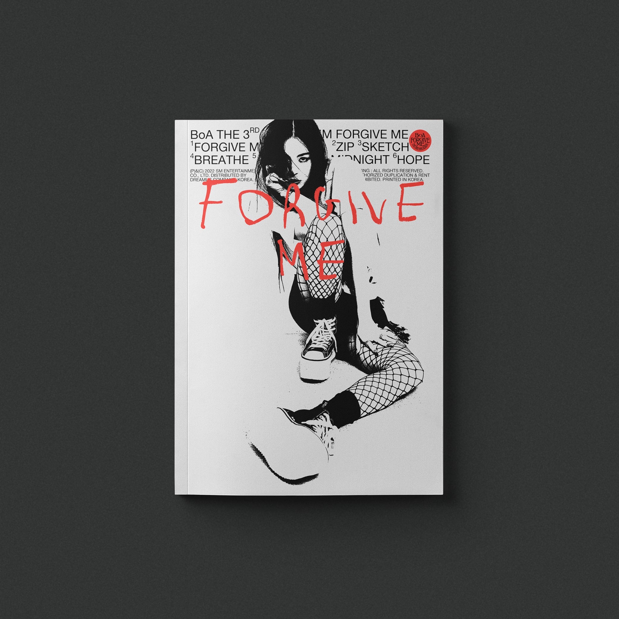 BoA  3rd Mini Album [Forgive Me] (Forgive Ver.)
