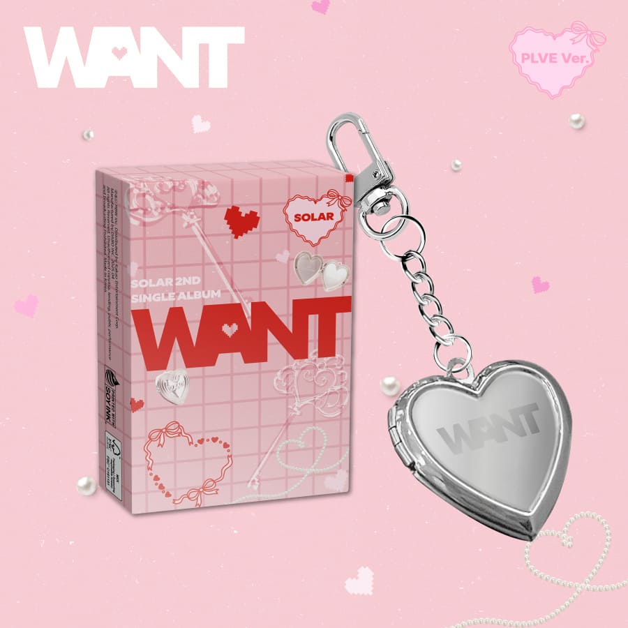 SOLAR 2nd Single Album [WANT] (PLVE Ver.)