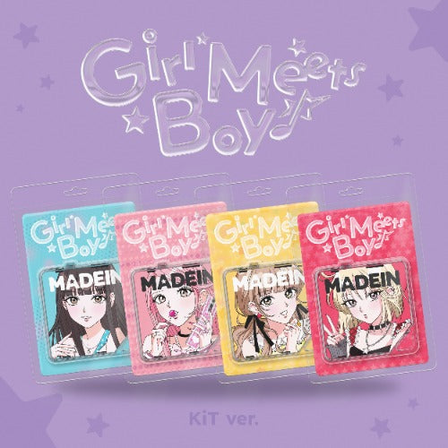 MADEIN [Girl Meets Boy] (KiT Ver.) 4 VERSION SET