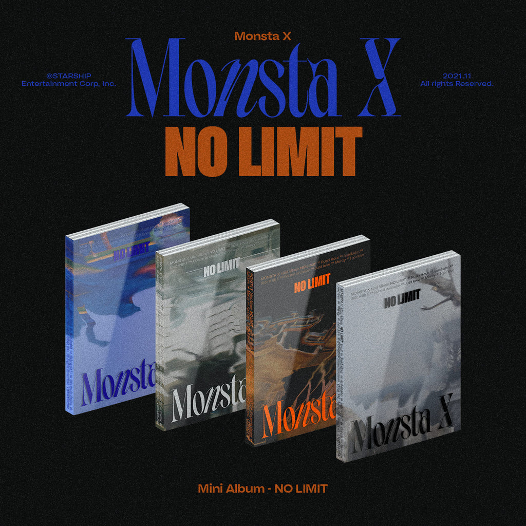 MONSTA X 10th Mini Album [NO LIMIT]