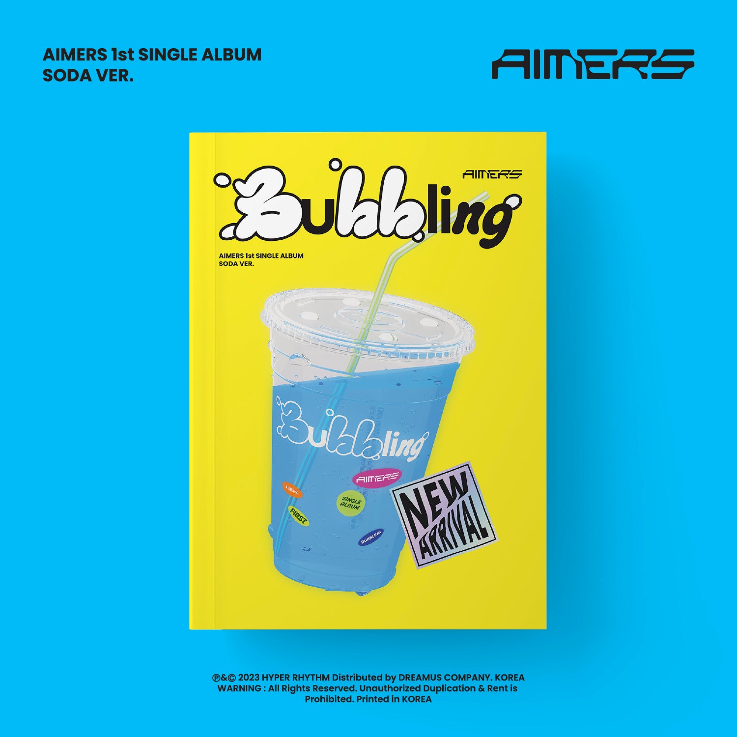 AIMERS 1st Single Album [Bubbling]