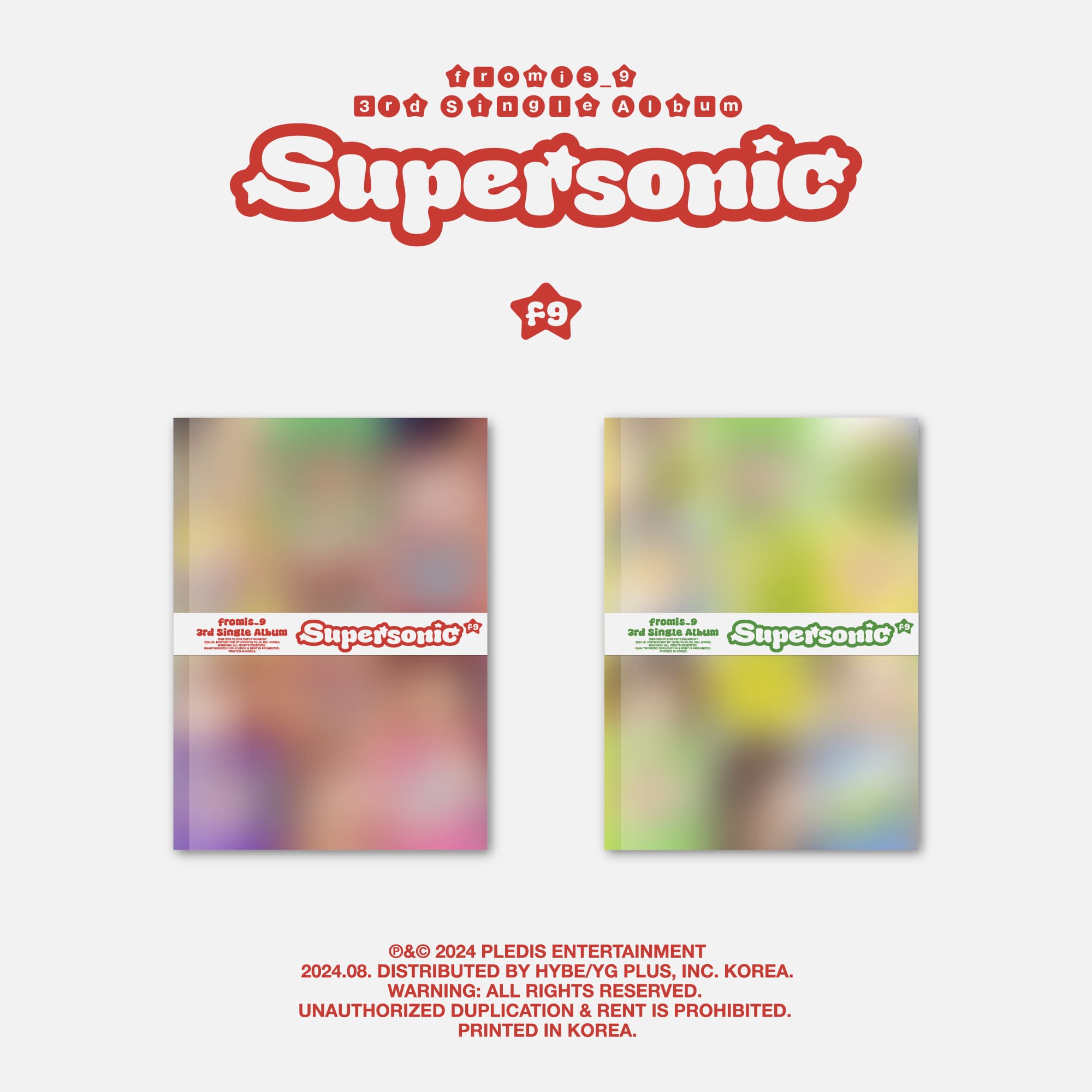 fromis_9 3rd Single Album [Supersonic]