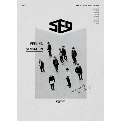 SF9 1st Debut Single Album [Feeling sensation]