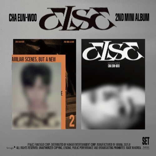 CHA EUNWOO 2nd Mini Album [ELSE]
