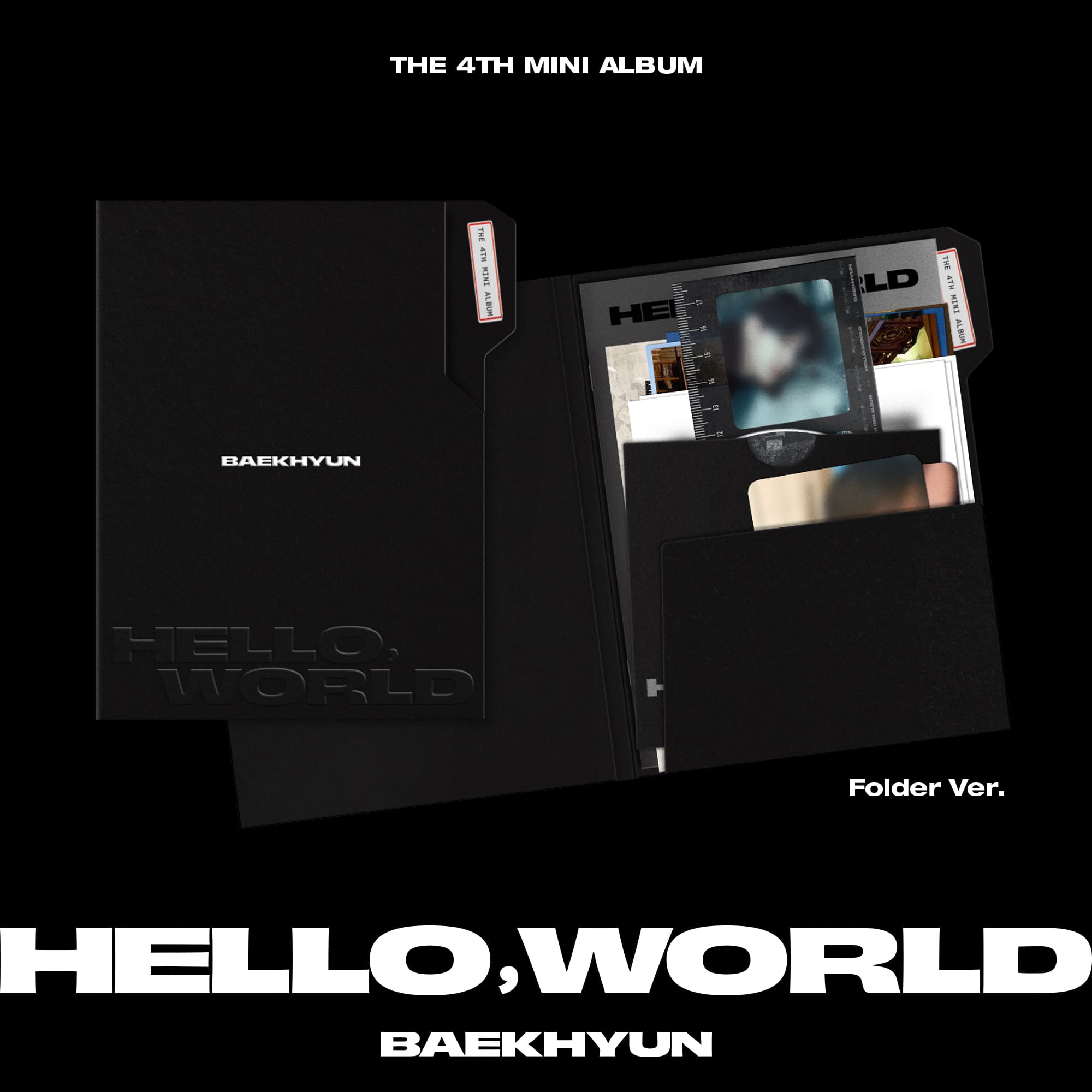 BAEKHYUN (EXO) 4th Mini Album [Hello, World] (Folder Ver.)