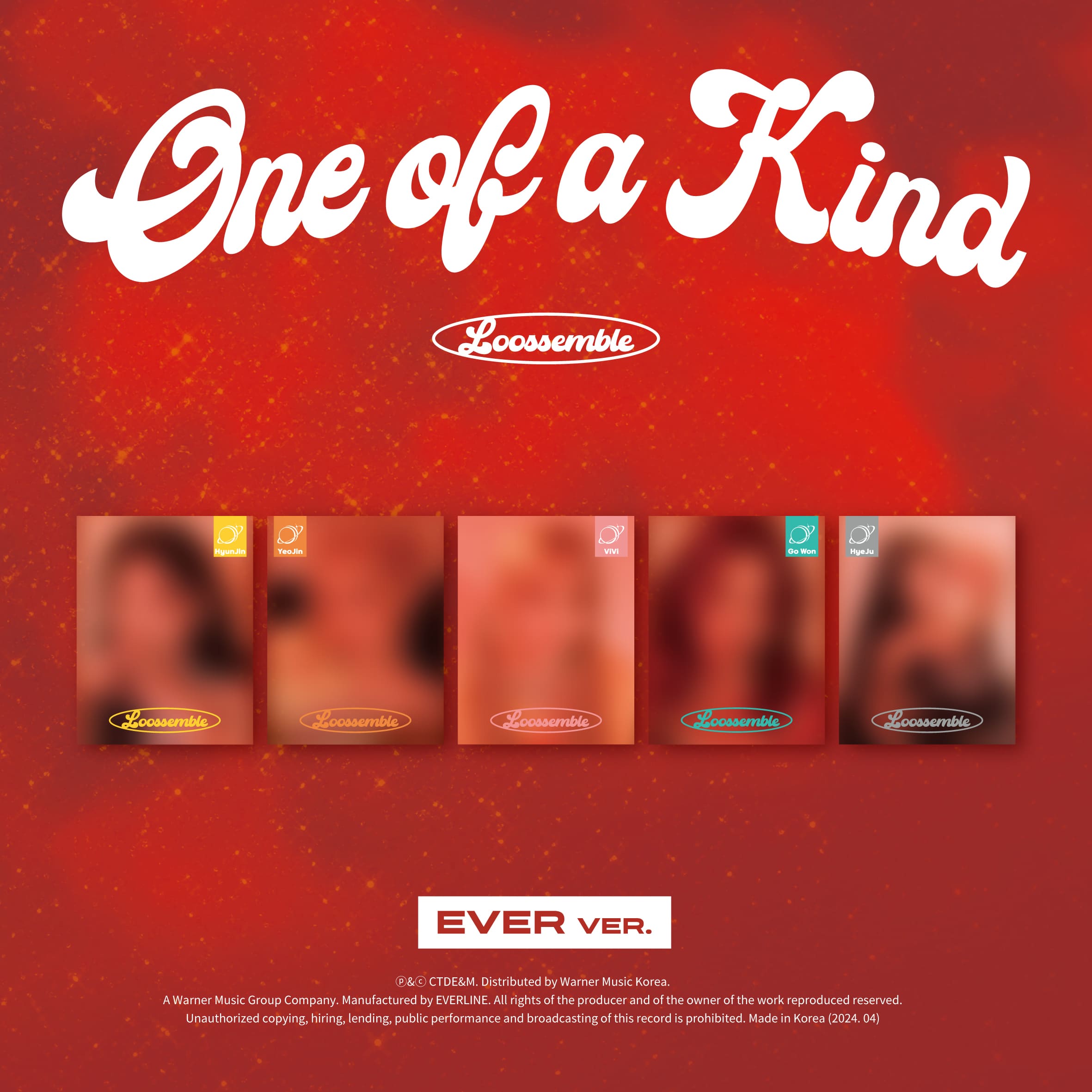 Loossemble 2nd Mini Album [One of a Kind] (EVER MUSIC ALBUM Ver.)