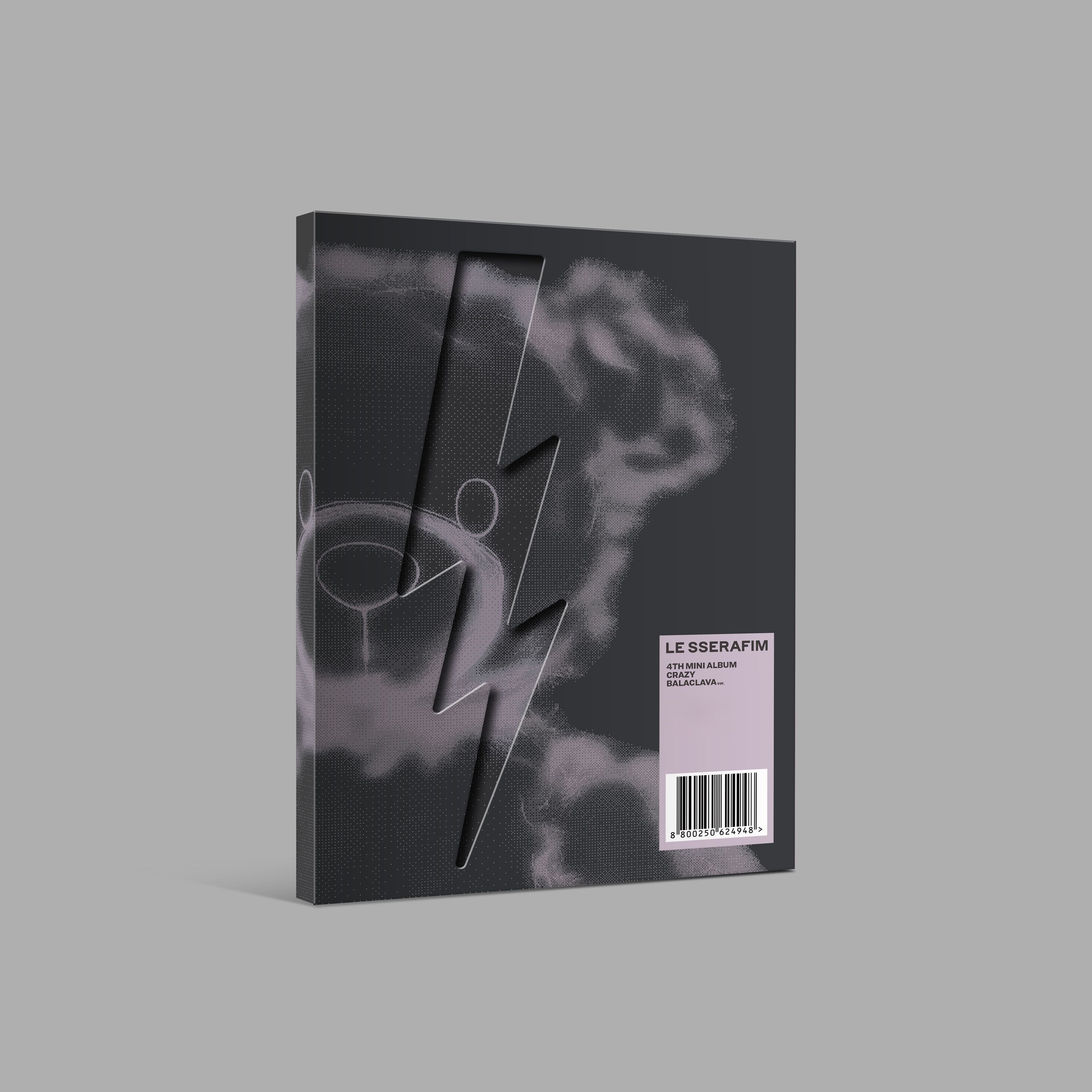 LE SSERAFIM 4th Mini Album [CRAZY] (BALACLAVA Ver.)