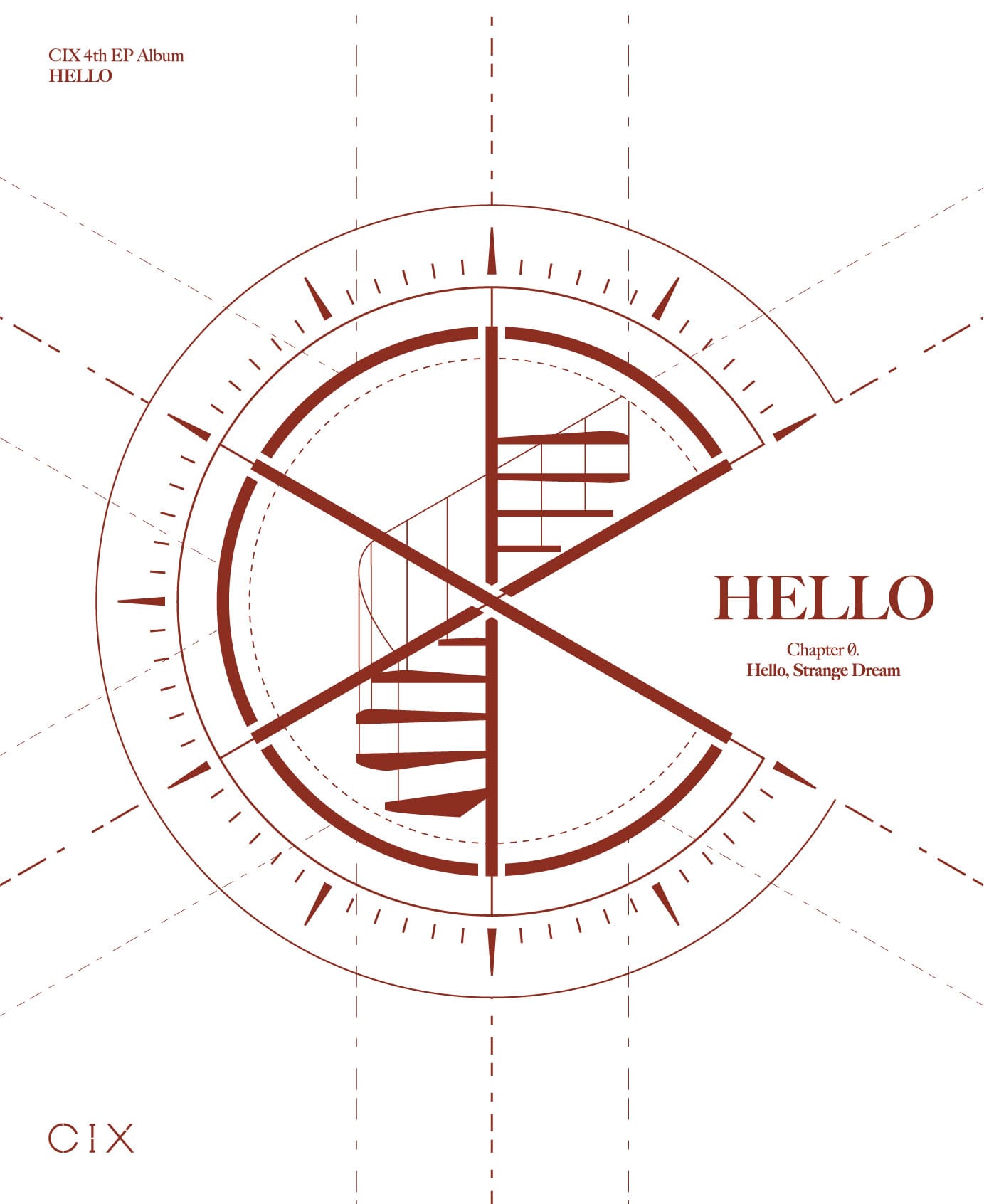 CIX 4th Mini Album [HELLO Chapter Ø. Hello, Strange Dream]