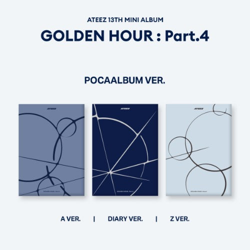 ATEEZ 13th Mini Album [GOLDEN HOUR : Part.4] (POCAALBUM Ver.)