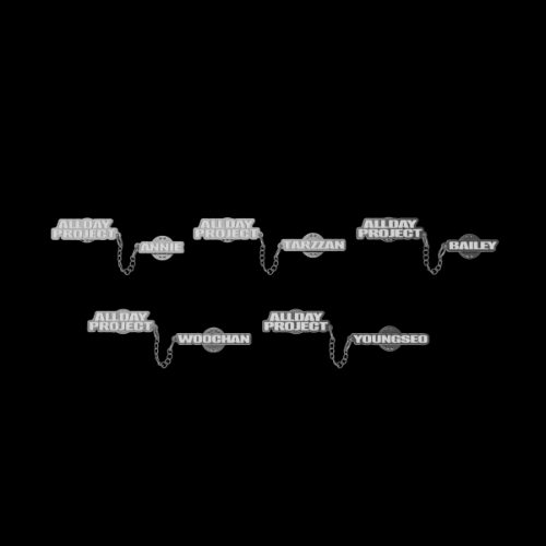 ALLDAY PROJECT MD [ALLDAY PROJECT] (METAL CHAIN BADGE)