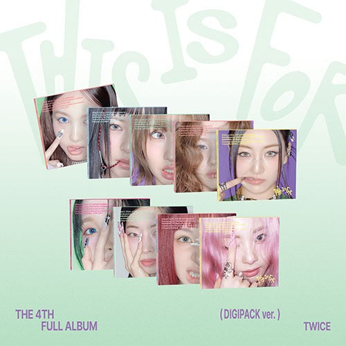 TWICE 4th Full Album [THIS IS FOR] (DIGIPACK Ver.)