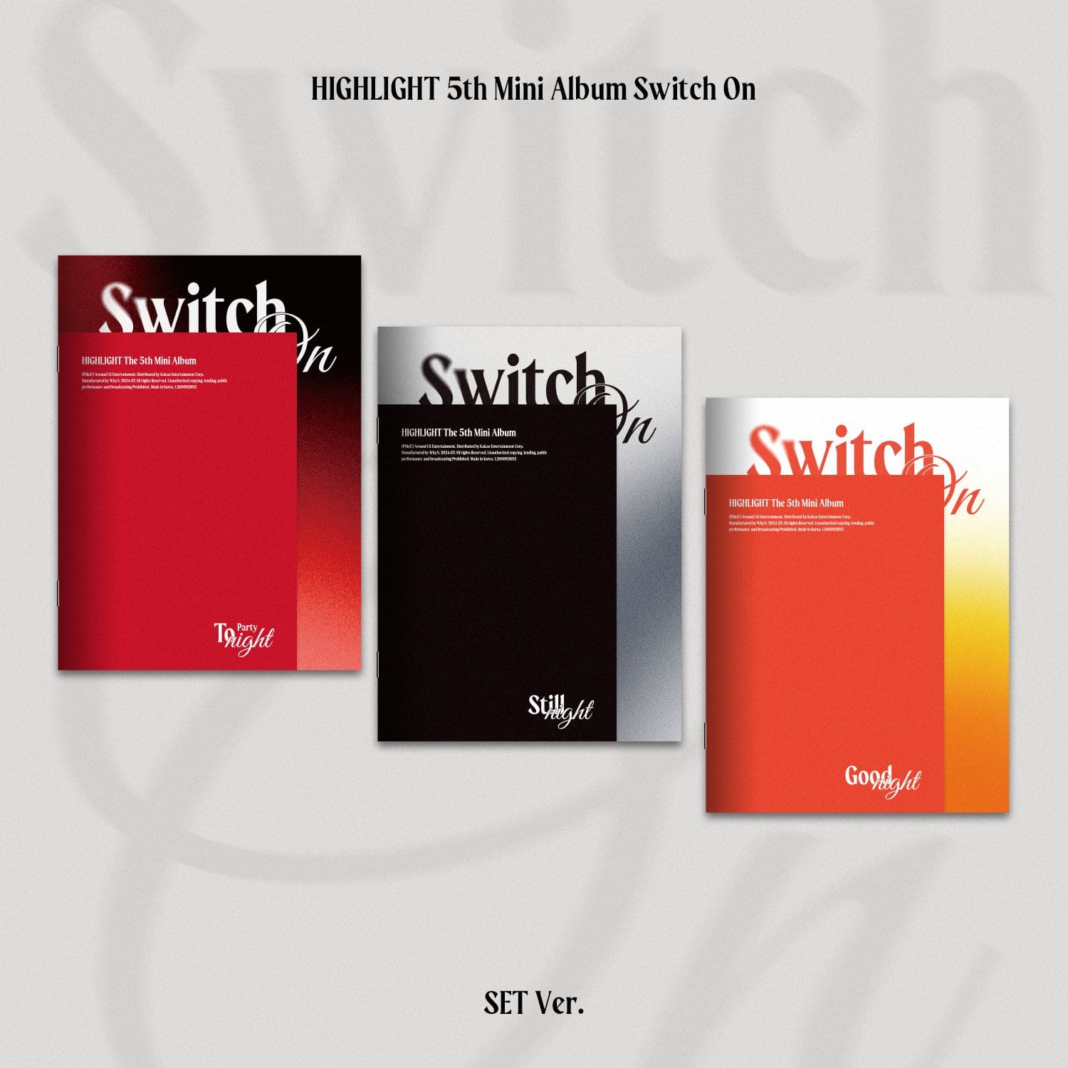 HIGHLIGHT 5th Mini Album [Switch On]