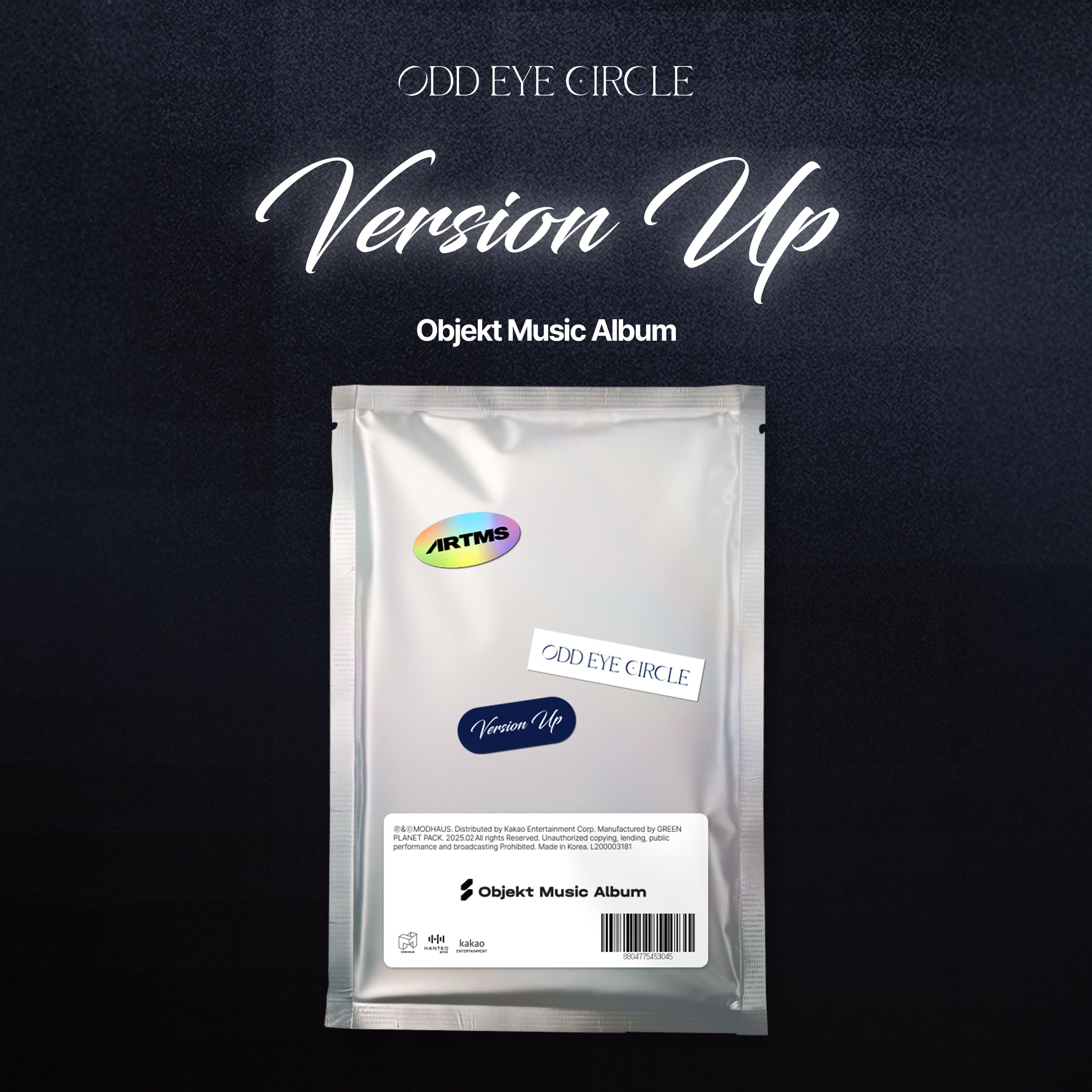 ODD EYE CIRCLE Mini Album [Version Up] (Objekt Music Album Ver.)