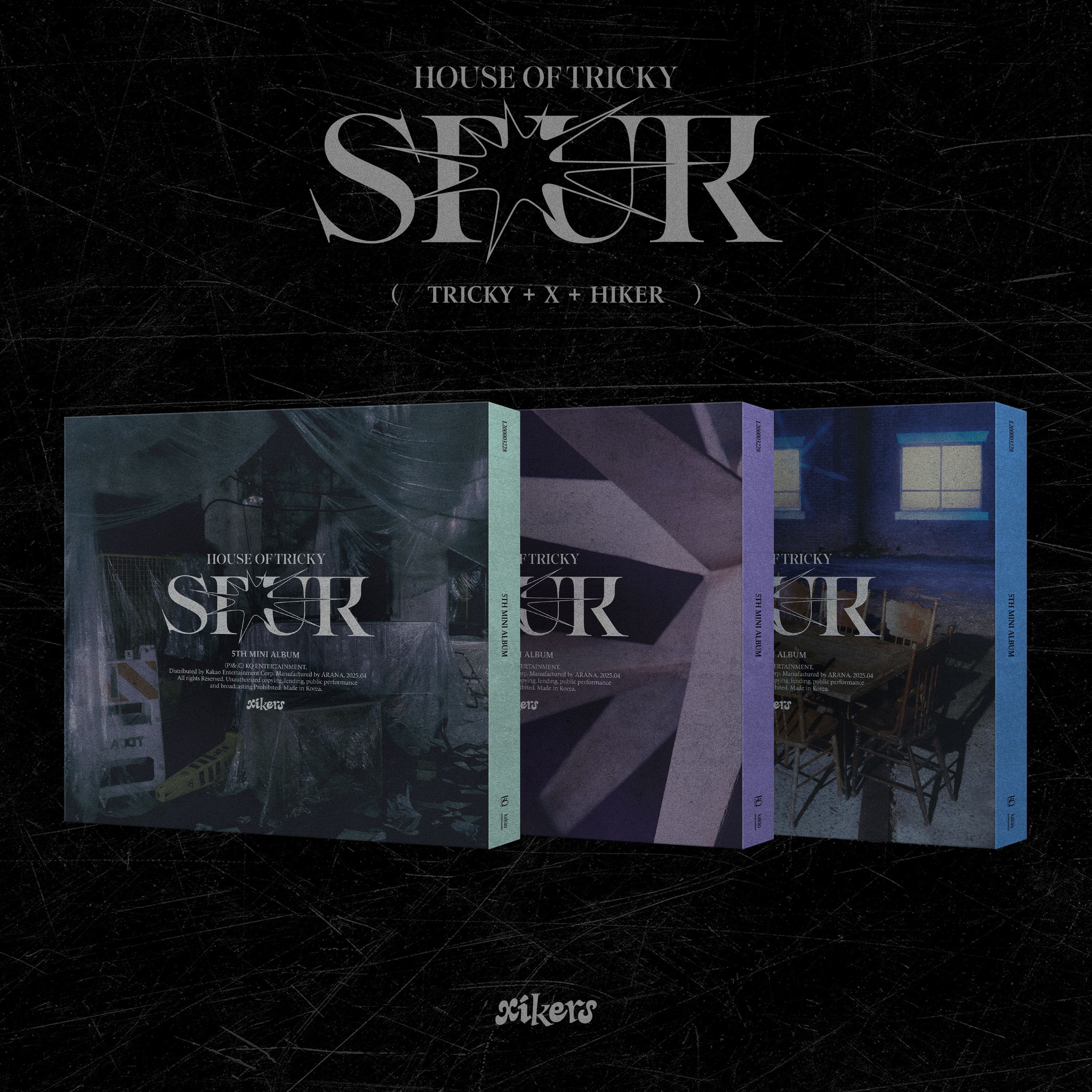 xikers 5th Mini Album [HOUSE OF TRICKY : SPUR]