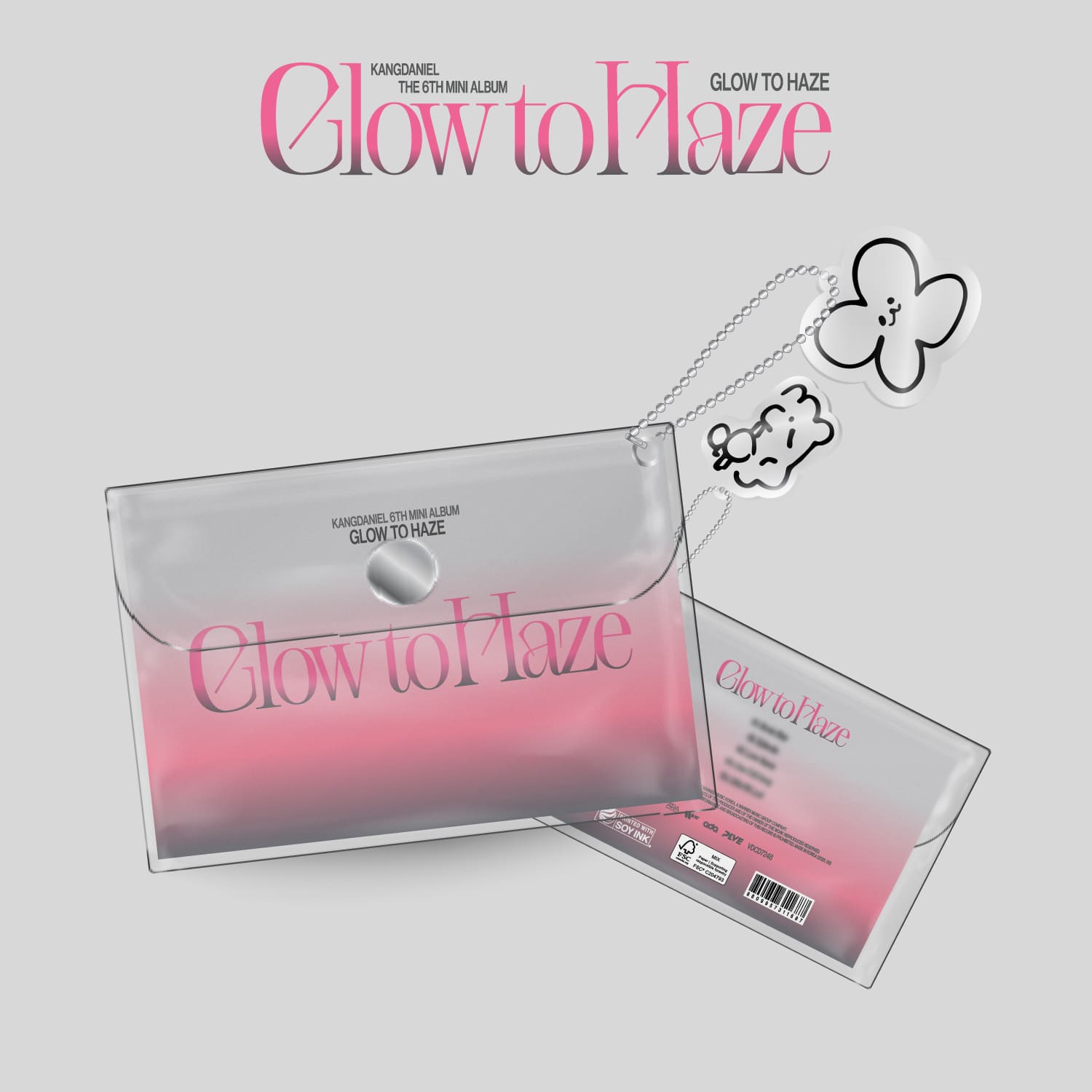 KANG DANIEL 6th Mini Album [Glow to Haze] (PVC Pouch Ver.)